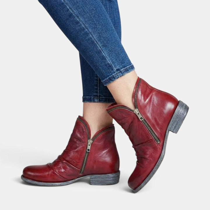 Calzado femenino de otoño-invierno: botas ortopédicas que combinan confort, estilo y seguridad.