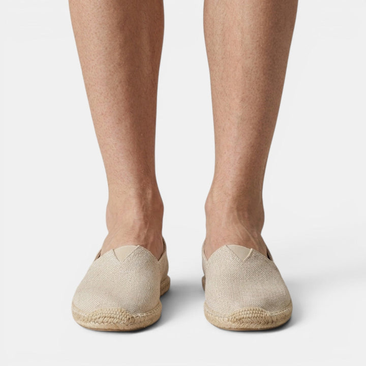 Mocasines de moda hombre, estilo veraniego casual, calzado ligero y fresco sin cordones.