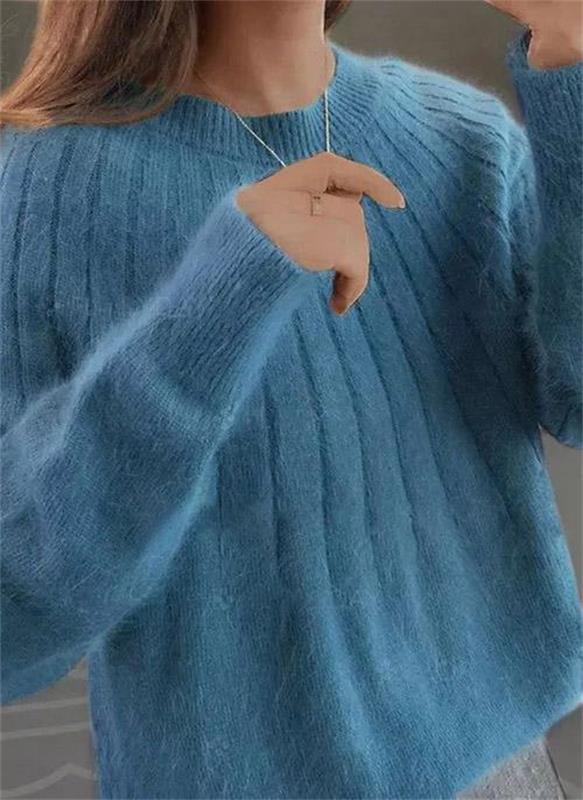 Jersey de cachemira para mujer, elegante y suave, ideal para un invierno cálido.