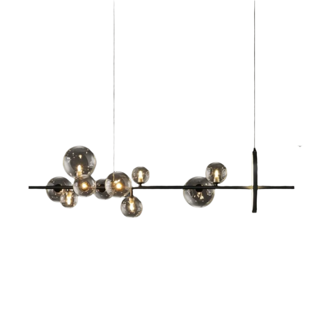 Iluminación de diseño: lámpara de araña moderna, colgante de cristal para tu hogar.