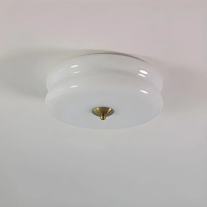 Vintage lámpara de techo Art Decó, iluminación geométrica para tu hogar.