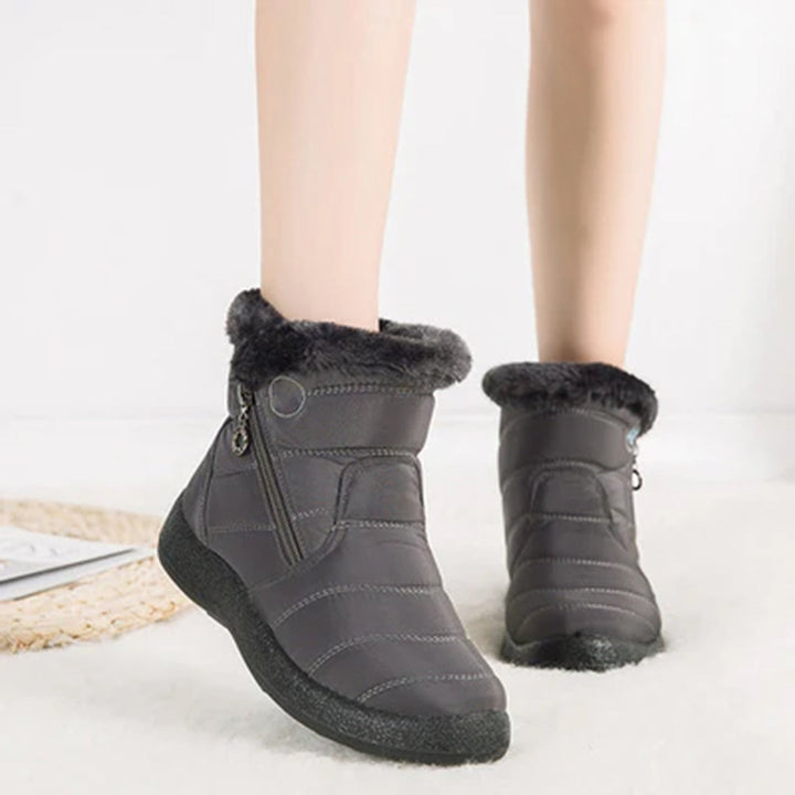 Botas de invierno para mujer, muy confortables y elegantes, ideales para el frío clima.