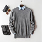 Gris - Cuello redondo