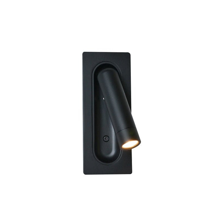 Aplique de pared LED para lectura, luz direccional y diseño contemporáneo, ideal para el hogar.