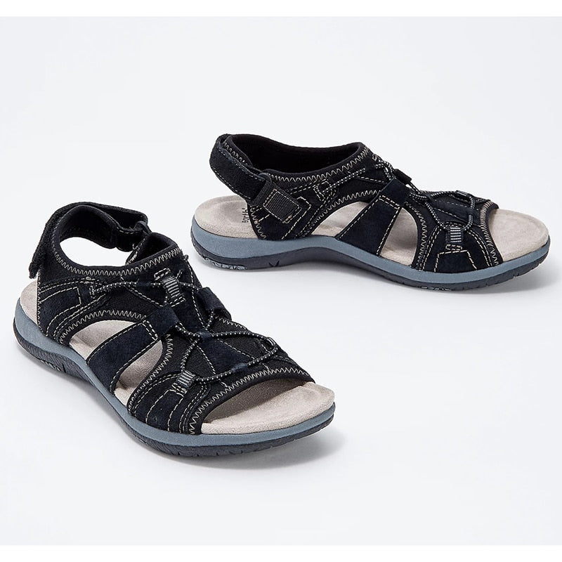 Estilo casual y fresco: sandalias de verano NIRVANA para mujer, con ajuste perfecto y gran confort.