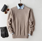 Beige - Cuello redondo