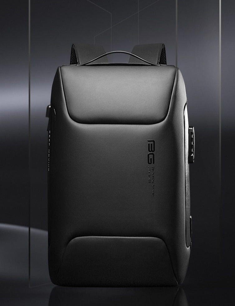 Mochila multifuncional antirrobo impermeable con compartimento para portátil, uso diario y viaje.