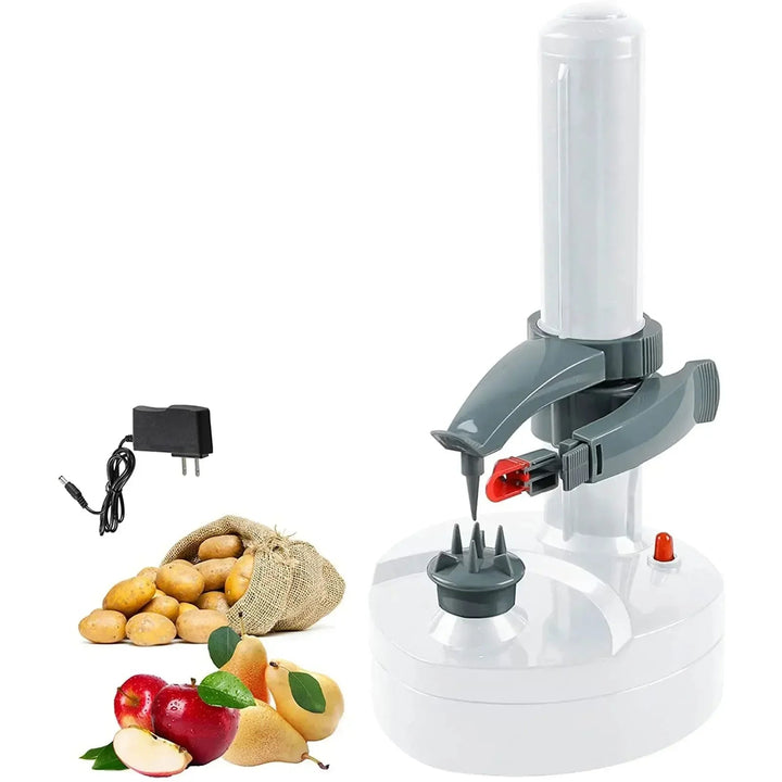 Pelador automático para patatas, manzanas y más vegetales. Un electrodoméstico versátil para la preparación rápida.