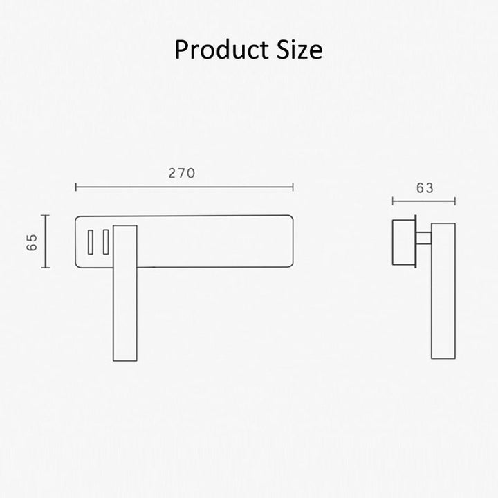 Lámpara LED de pared giratoria para dormitorio. Brazo ajustable, luz moderna, perfecta para lectura y ambiente relajante.