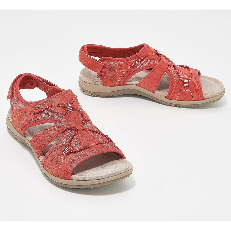 Sandalias ligeras y cómodas NIRVANA para mujer, que ofrecen confort y frescura en cada paso.