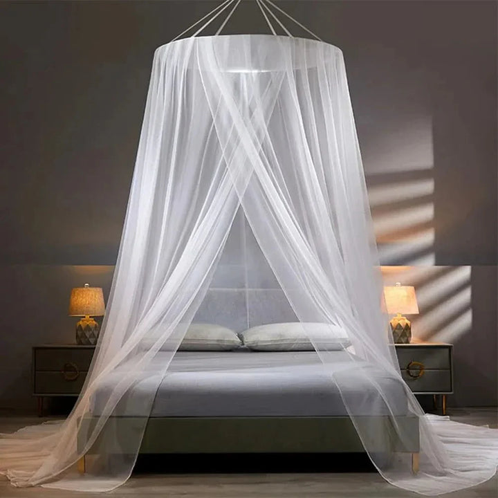 Accesorios para cama: mosquitera plegable universal. Perfecta para protegerse de insectos en verano.