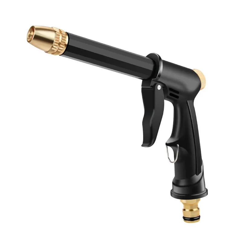 Pistola de agua de alta presión ajustable para limpieza exterior, jardín y coche.