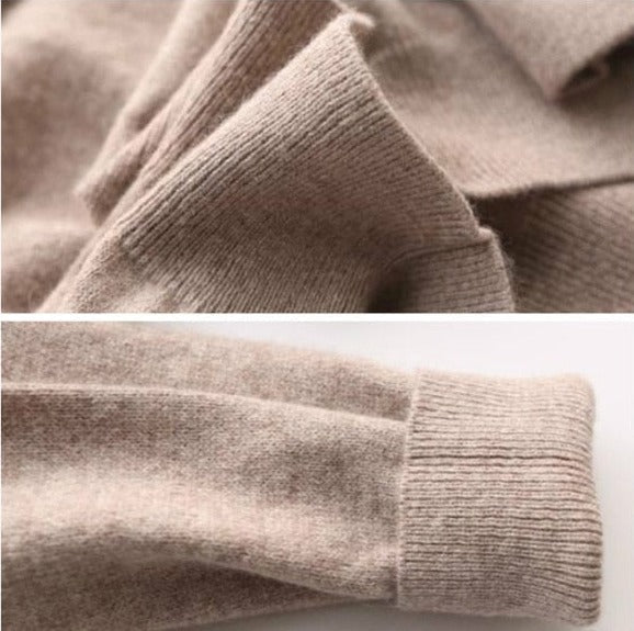 Ropa masculina: suéter casual para hombres en tono verde bosque, cuello en V. Perfecta para otoño.