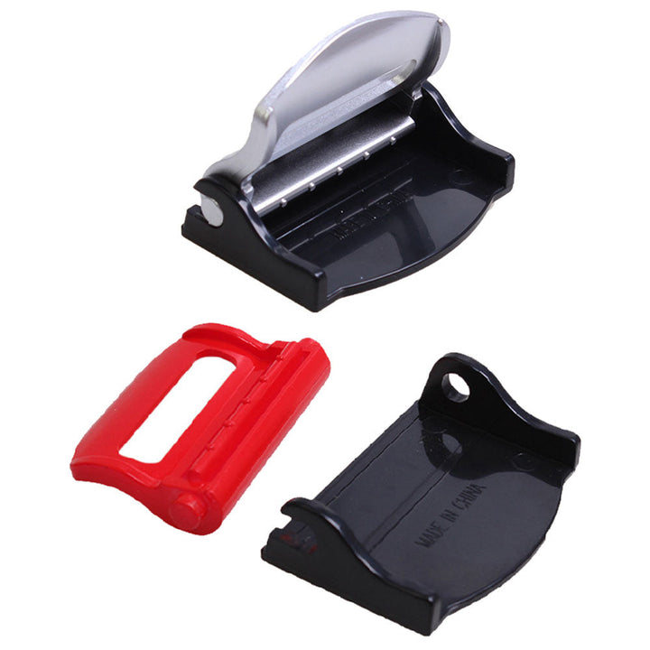 Clips ajustadores de cinturón de seguridad para coche. Kit de 2 piezas para ajuste fácil y conducción segura.