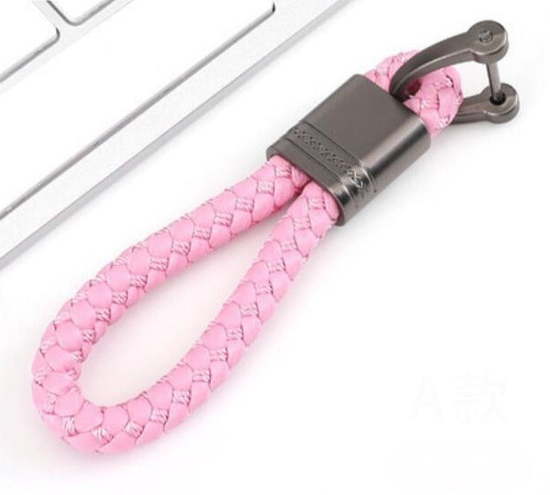 Llavero de estilo trenzado para tus llaves de coche, organización y fácil acceso garantizados.