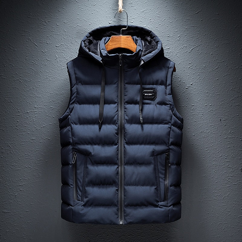 Chaleco térmico aislante unisex para frío extremo. Abrigo de invierno ligero y cómodo, ideal para exteriores.