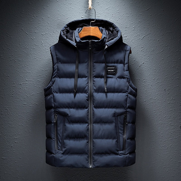 Chaleco térmico aislante unisex para frío extremo. Abrigo de invierno ligero y cómodo, ideal para exteriores.