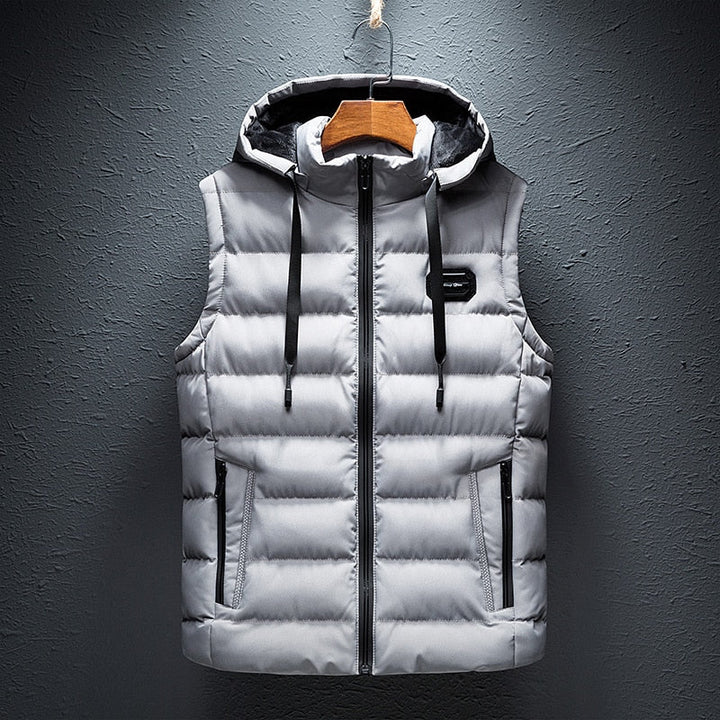 Chaleco térmico unisex que ofrece calor óptimo y protección contra el frío. Abrigo de invierno cómodo y ligero.