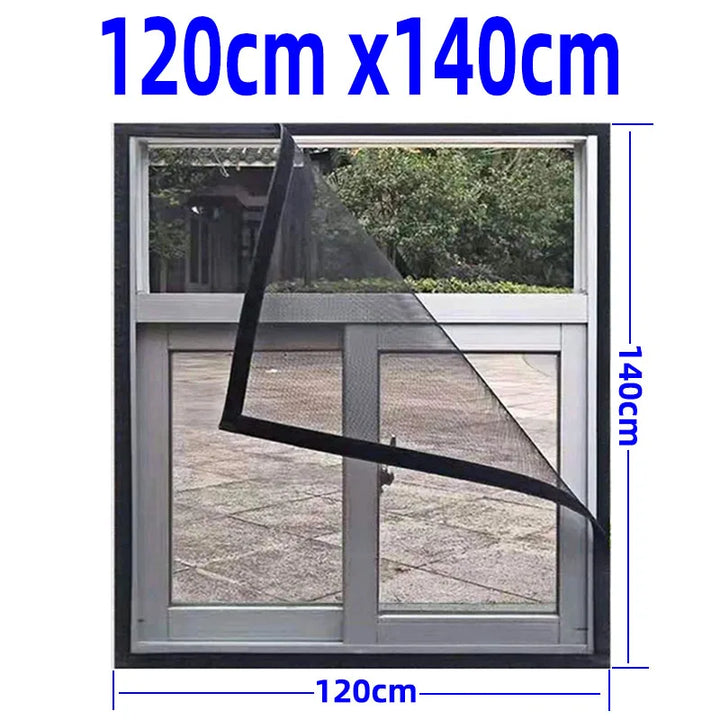 Mosquitera blanca para ventana. Discreta y eficaz, protege tu hogar de mosquitos y otros bichos.