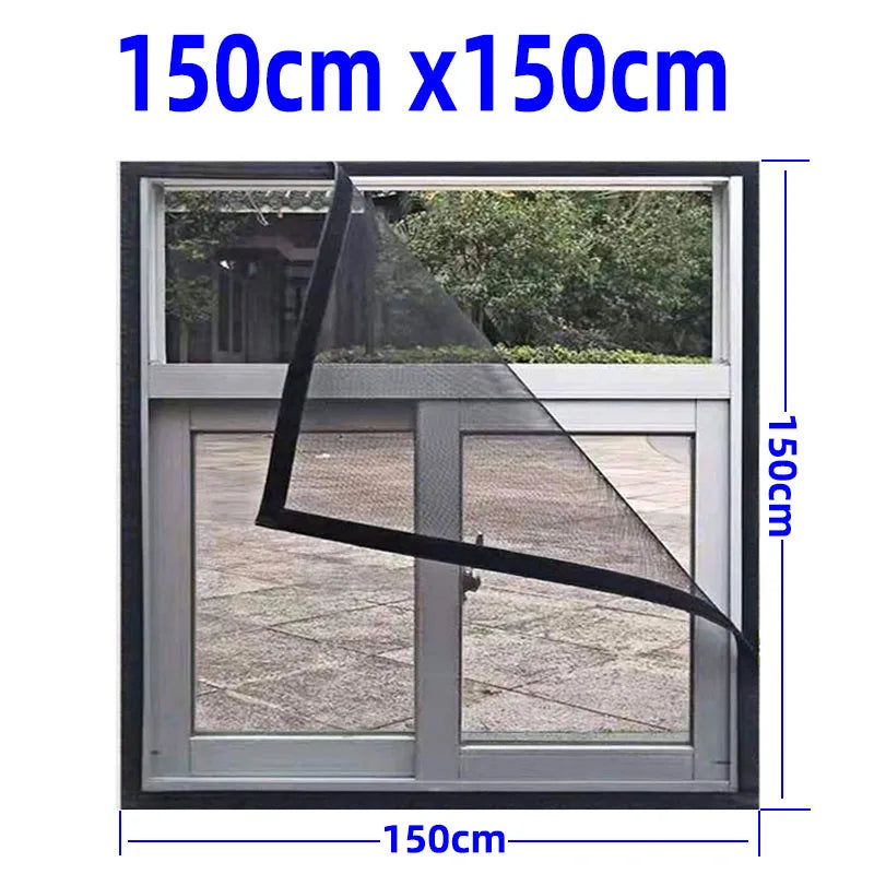 Mosquitera para ventana de cocina. Mantiene los insectos fuera, ajustable y lavable para un ambiente fresco.