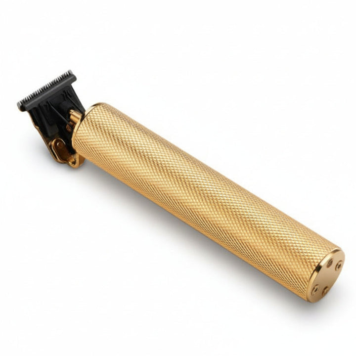 Recortadora de pelo recargable para hombre, diseño ergonómico para fácil manejo en barba y contornos.