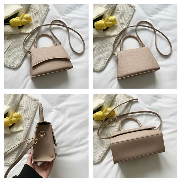 Moderno bolso bandolera para mujer, elegante y cómodo para el hombro, uso diario versátil.