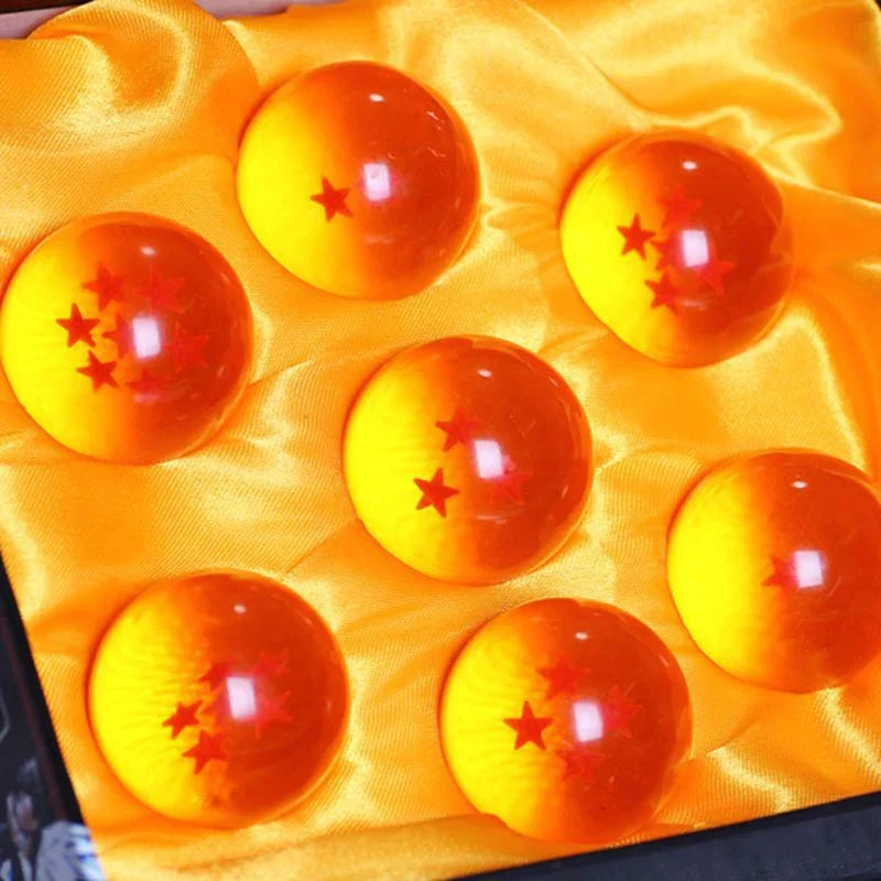 Regalo para fans: Bolas de cristal con 7 estrellas. Objeto de coleccionista anime, fantasía y nostalgia.