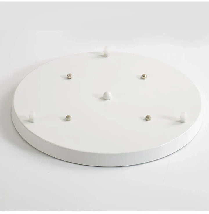 Soporte de techo metálico elegante para lámpara colgante, ideal para proyectos de iluminación moderna y vintage.