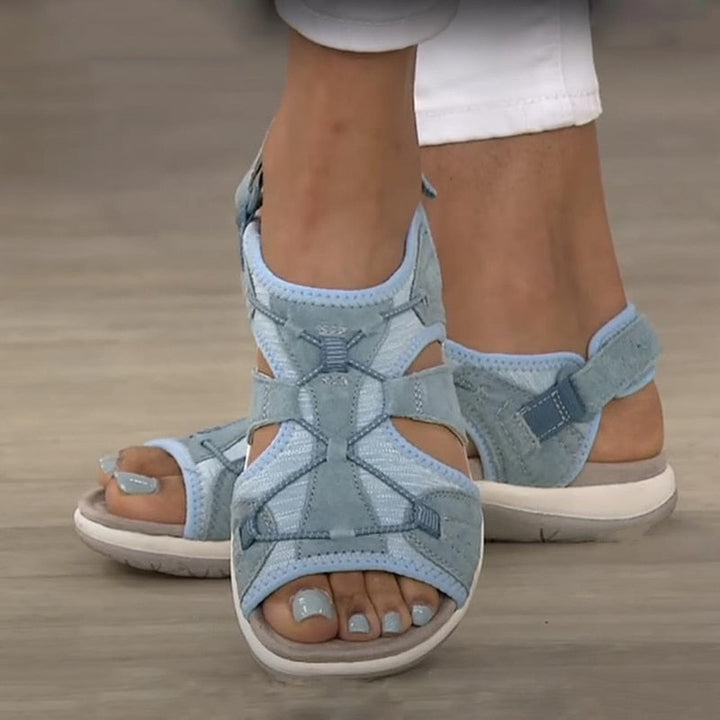 Comodidad veraniega con sandalias acolchadas de mujer. Ideales para la playa, casual y ligeras. Un calzado fresco.