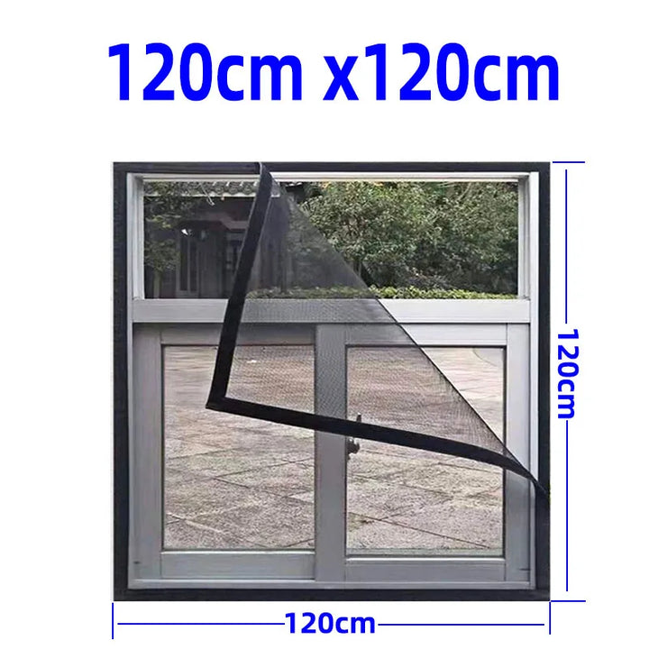 Malla protectora antimosquitos para ventanas. Transpirable, lavable, seguridad contra insectos indeseados.