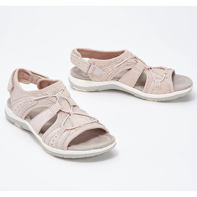 Confort superior para mujer: sandalias ligeras NIRVANA, ideales para el día a día veraniego.