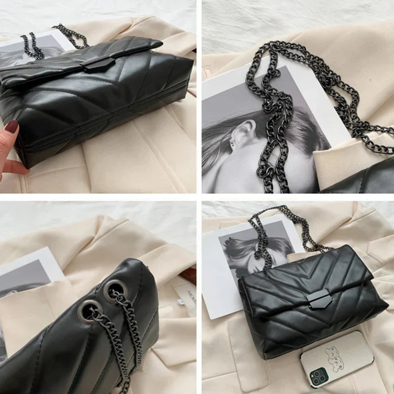 Bolso de hombro para mujer con correa ajustable. Diseño moderno y elegante, perfecto para el uso diario.