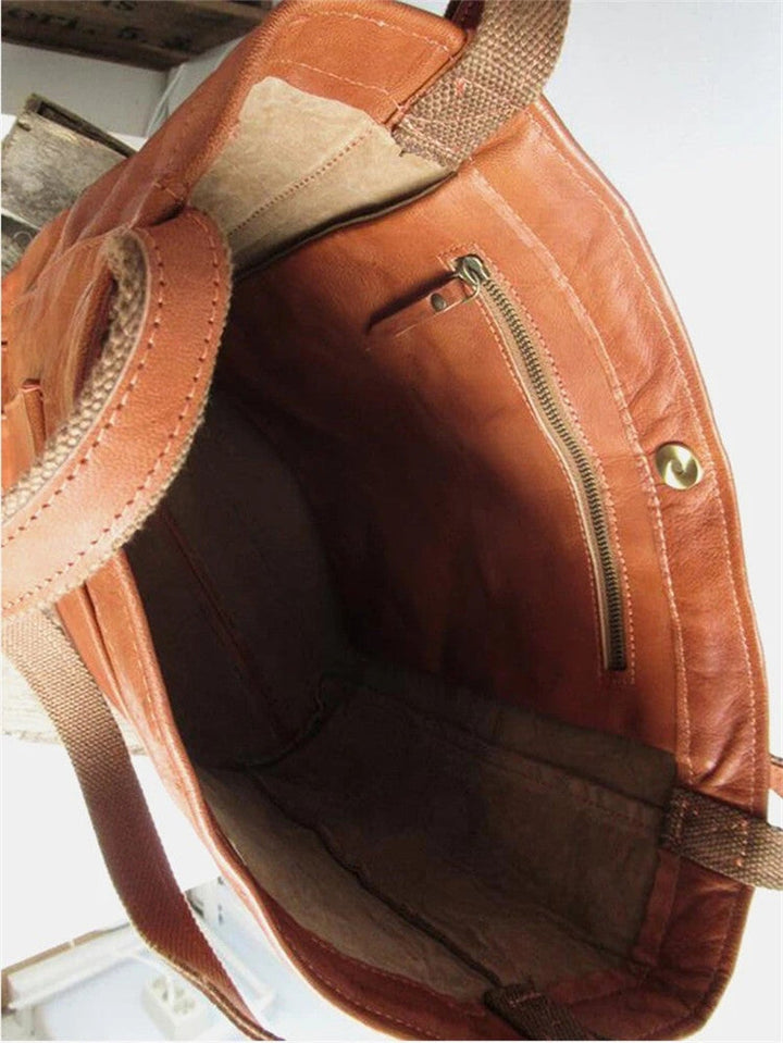 Bolso tote grande y versátil para mujer, combina estilo, capacidad y practicidad.