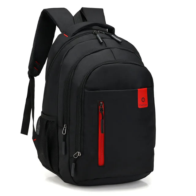 Mochila verde impermeable para hombres. Ideal para uso diario, oficina y viajes.