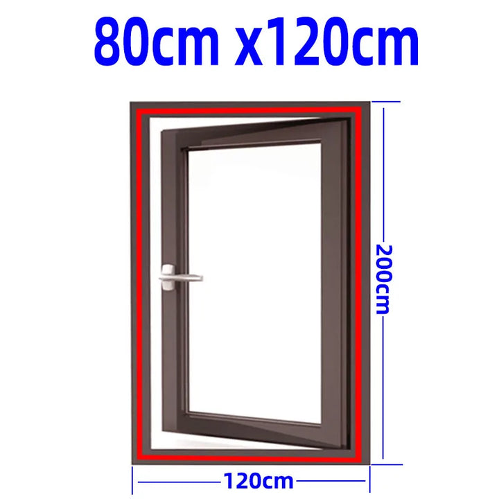 Mosquitera universal para ventana. Diseño ajustable y discreto, barrera efectiva contra mosquitos y otros insectos.