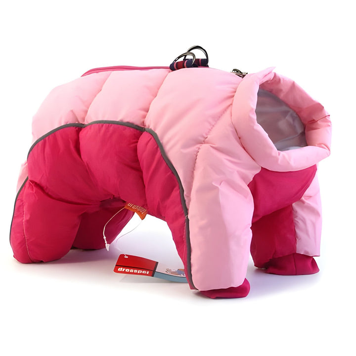 Chaqueta impermeable para perro, protección total contra el frío y la lluvia. Accesorio esencial para invierno.