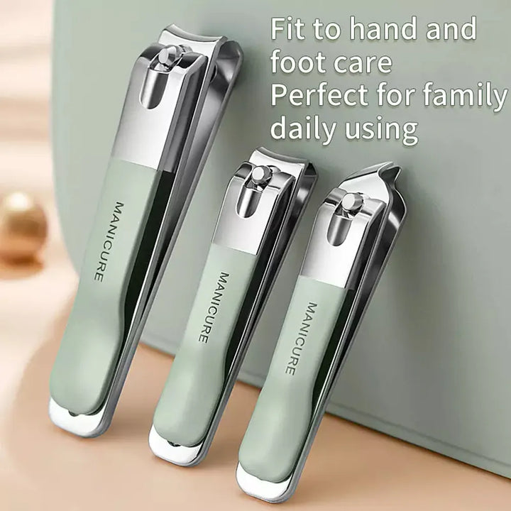 Herramientas de manicura y pedicura de acero inoxidable para uñas perfectas. Kit profesional de belleza y cuidado.