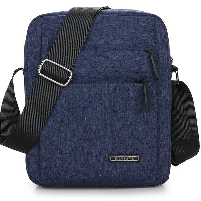 Bandolera de hombro METROSAFE. Bolsa impermeable y antirrobo para hombre, moderna y cómoda con diseño seguro.
