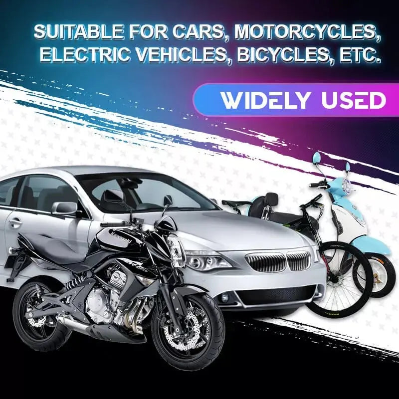 Luz LED para válvula de bicicleta, mejora la visibilidad en la oscuridad, esencial para seguridad.