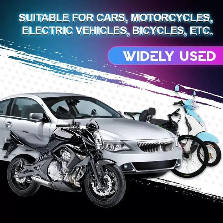 Luz LED para válvula de bicicleta, mejora la visibilidad en la oscuridad, esencial para seguridad.