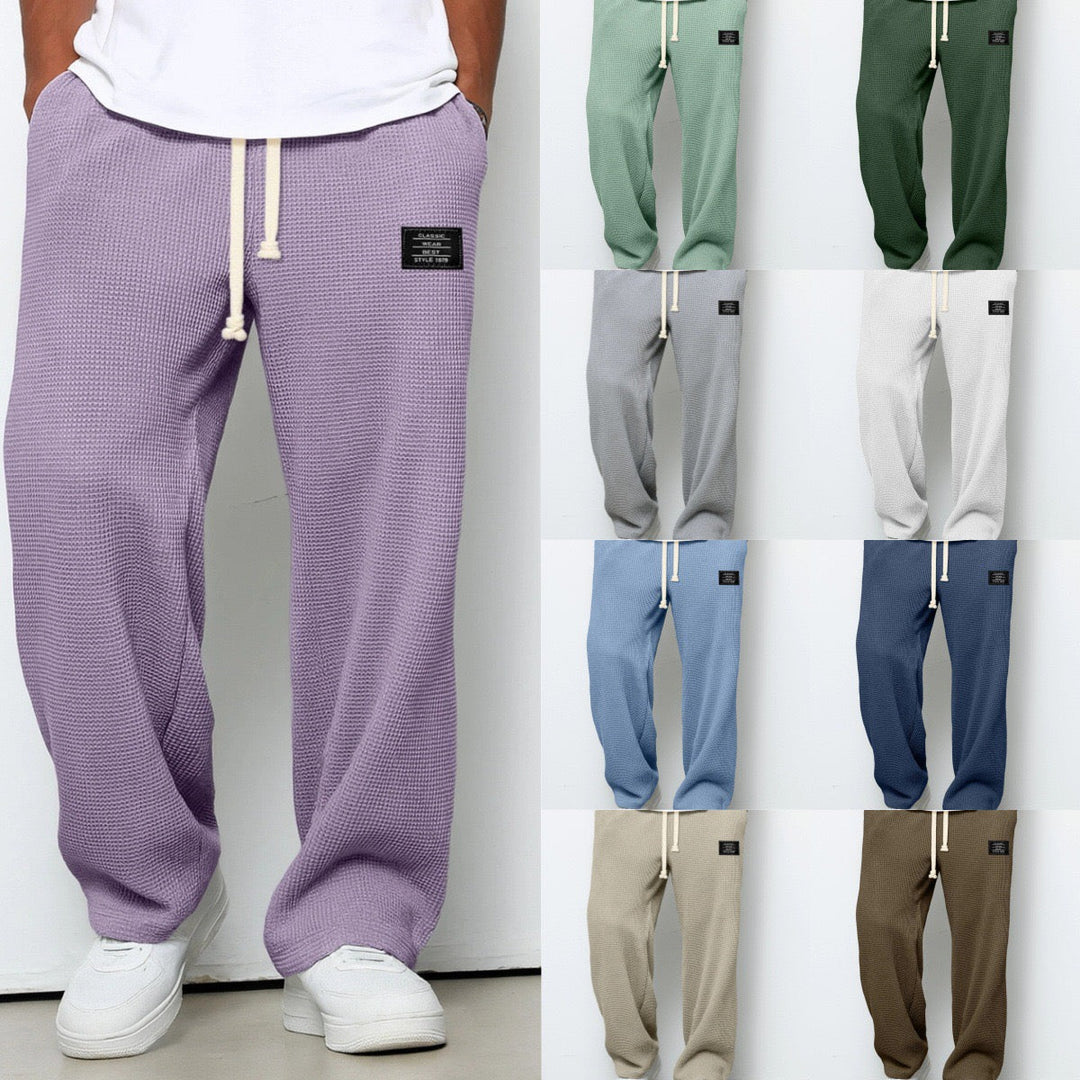 Pantalón casual Santiago de hombre. Moderno, transpirable y con ajuste cómodo de cordón. Moda.