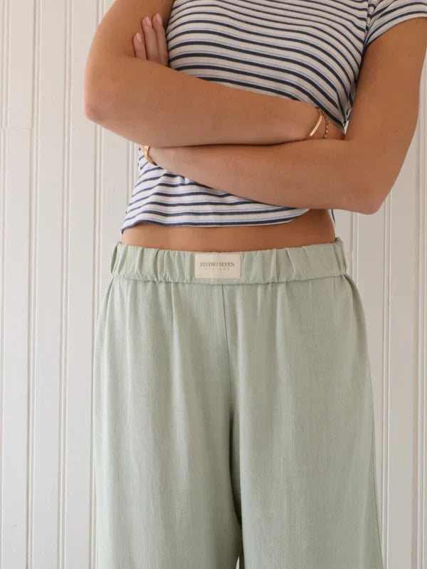 Pantalón versátil Riviera para mujer, fácil de combinar para estilo diario en primavera y verano.