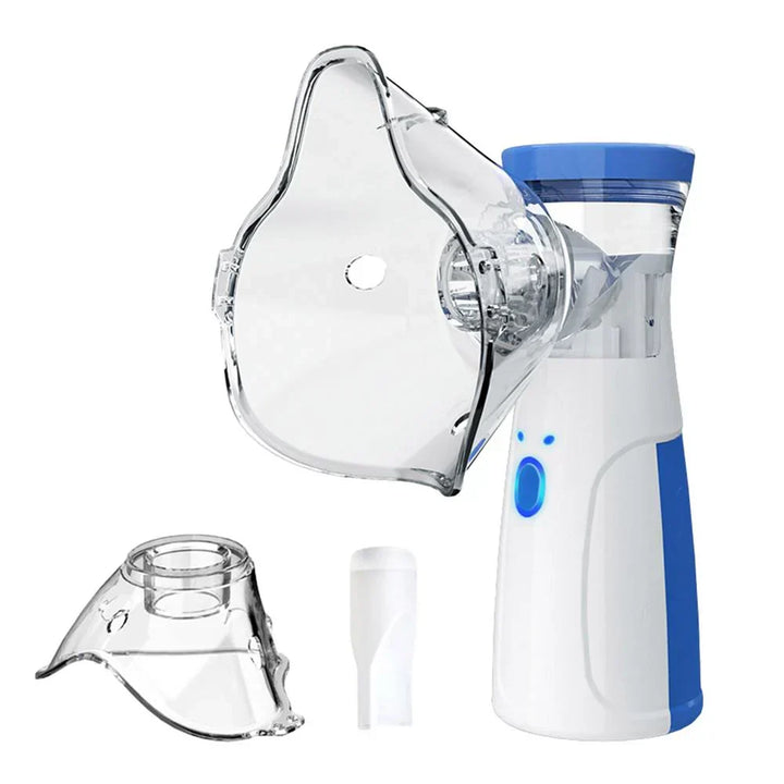 Nebulizador Portátil AirMist™ compacto para alivio respiratorio. Ideal para asma, alergias y congestión.