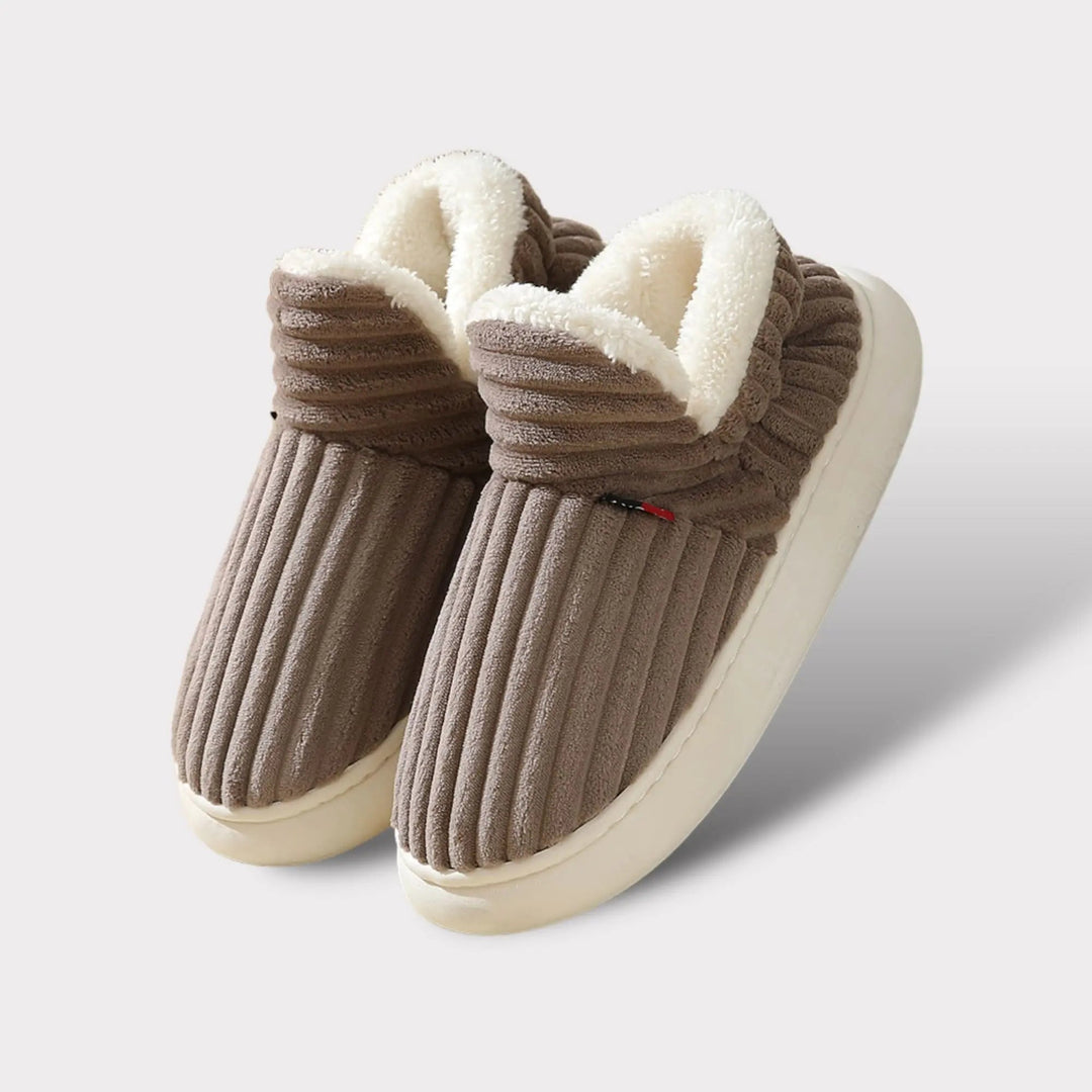 Calzado de descanso unisex con suela antideslizante, suave y acogedor para casa.
