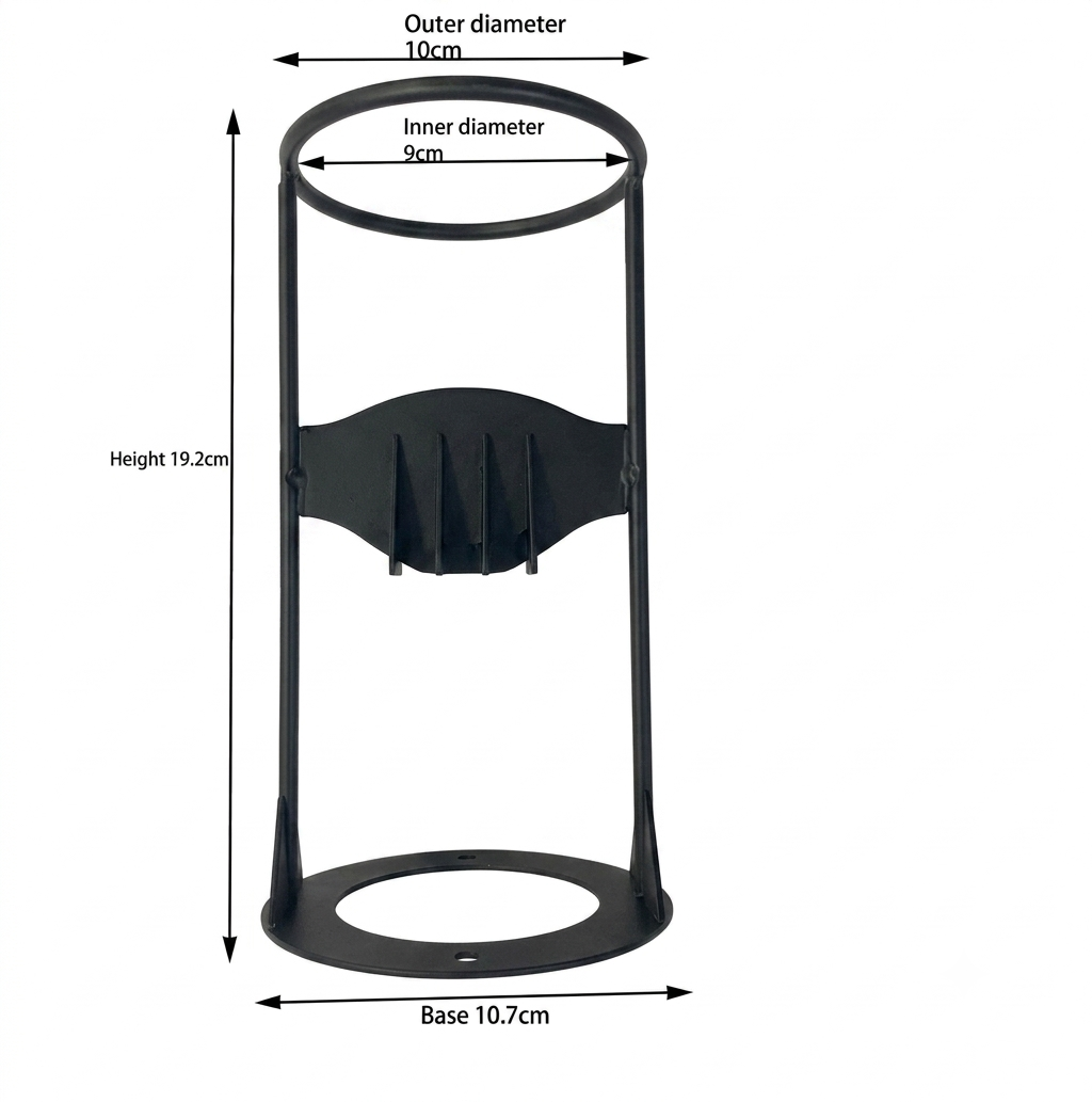 Partidor de leña manual portátil y seguro para exterior. Herramienta robusta para cortar madera en chimeneas y camping.