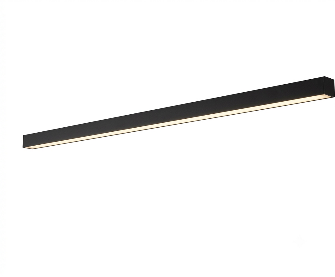 Lámpara de techo LED minimalista estilo escandinavo, ideal para iluminación interior moderna y eficiente en el hogar.