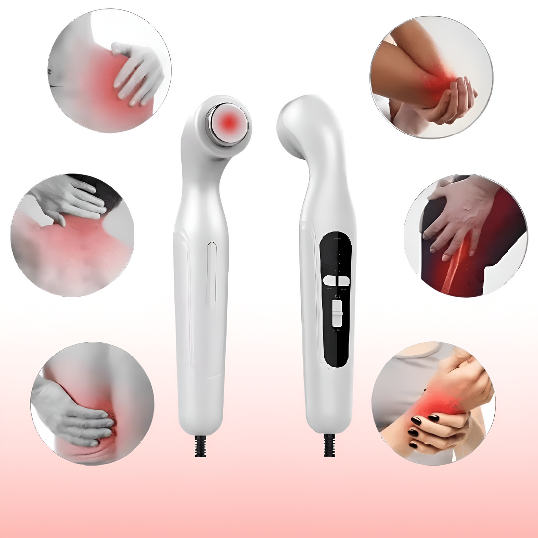 Dispositivo de terapia ultrasónica portátil para alivio profundo del dolor muscular y articular, con 3 niveles.