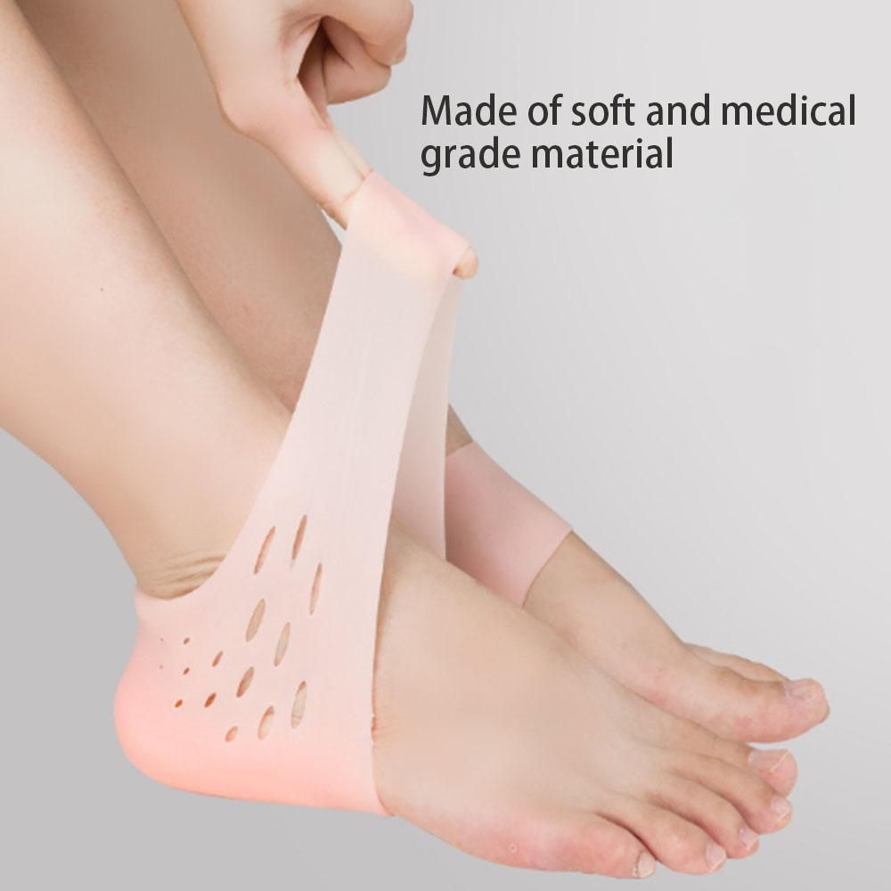 Plantillas de silicona para altura, invisibles y unisex, que ofrecen comodidad y un aumento discreto en el calzado.