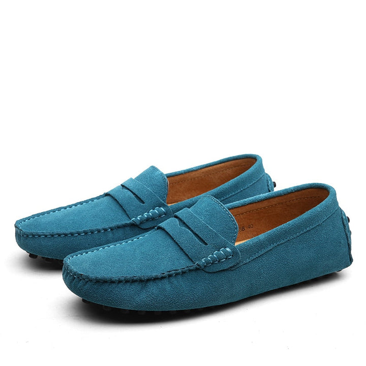 Mocasines casuales para hombre, suela flexible y gran confort. Ideales para caminar.