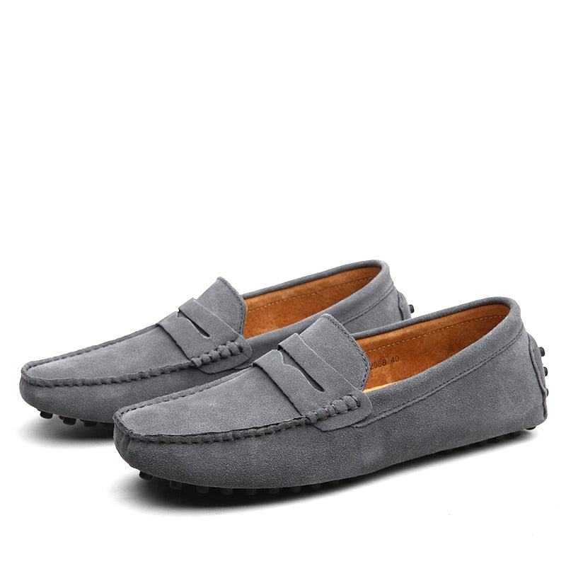 Mocasines de hombre, interior acolchado para máxima comodidad. Calzado de moda masculina.
